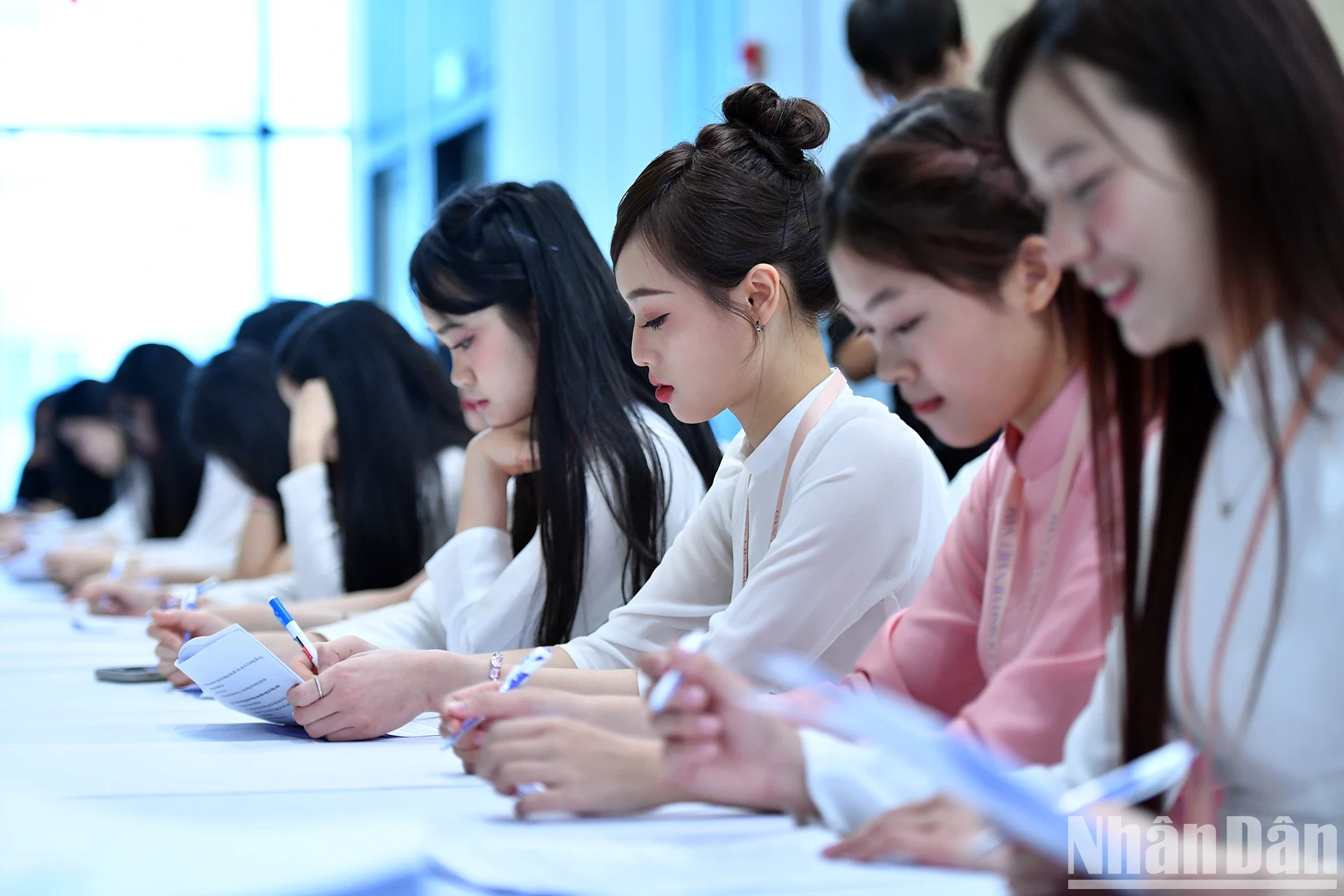 Complete personal information before the competition.