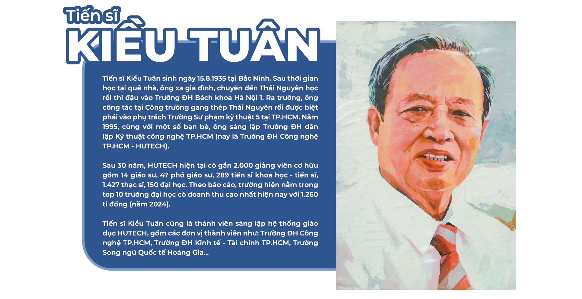 Dr. Kieu Tuan y su trayectoria educativa de toda la vida en HUTECH - Foto 3.