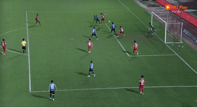 라이브 하이퐁 vs CAHN 0-0 (H1): 타이레온이 믿을 수 없는 기회를 놓쳤습니다. 사진 1