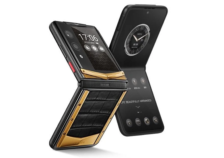 Vertu trở lại với siêu phẩm điện thoại gập Quantum Flip