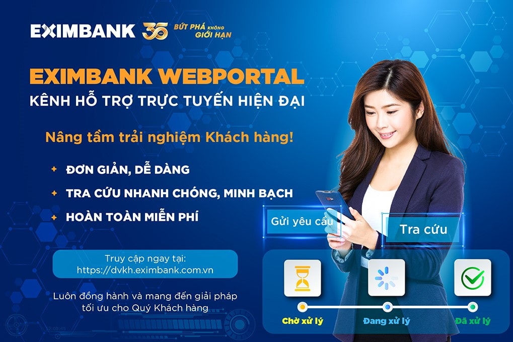 Chuyển mình từ giao dịch sang trải nghiệm Eximbank kiến tạo sự khác biệt đến khách hàng