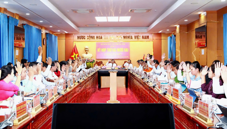 HĐND tỉnh Trà Vinh thông qua Nghị quyết hợp nhất cấp tỉnh, cấp xã- Ảnh 1.