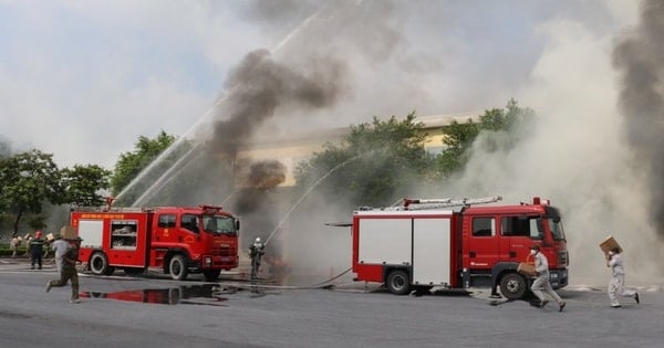 Hà Nội vận động nhân dân tham gia hội thi chữa cháy, cứu nạn, cứu hộ