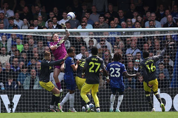 チェルシー対エバートン 1-0（後半）：チェルシーがプレッシャーを強める（写真13）