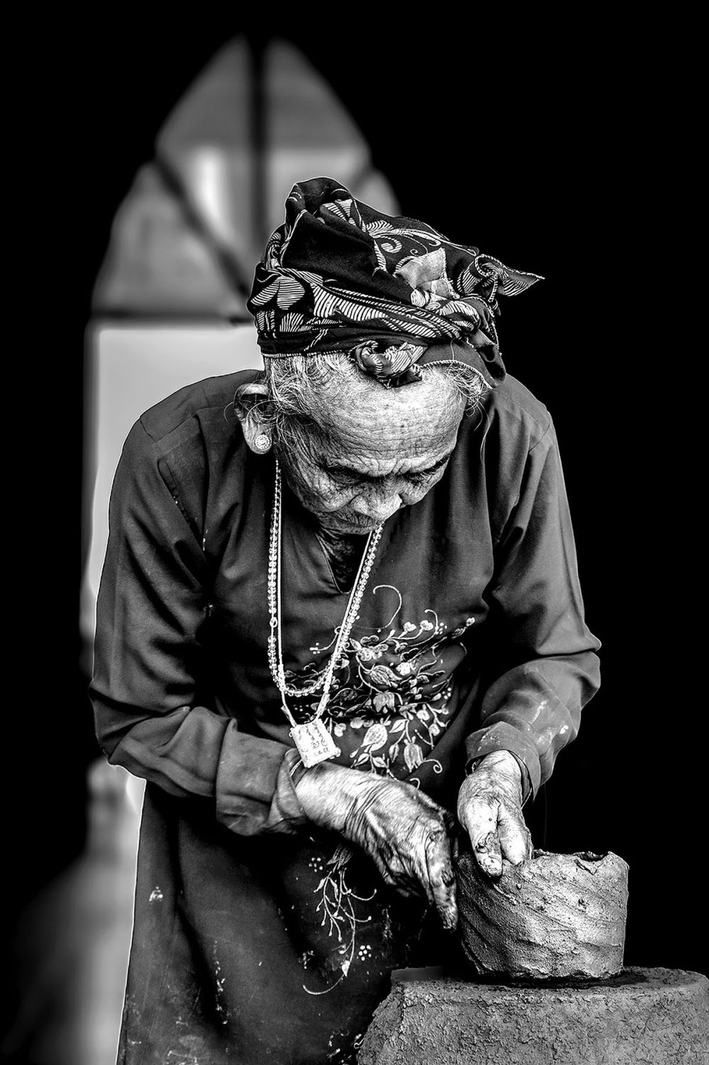 Veteran artisan. Photo: PHI THI THU HA
