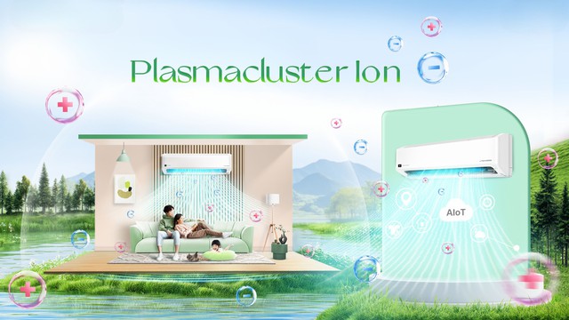 Sharp ra mắt dòng điều hòa với công nghệ diệt khuẩn mới - Ảnh 1.