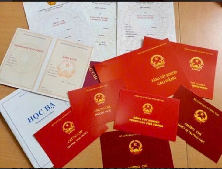 bằng giả - Ảnh 1.