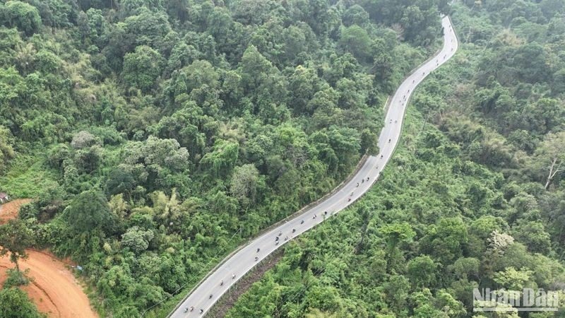 Đèo Bảo Lộc dài khoảng 10 km nằm trên Quốc lộ 20, là tuyến đường huyết mạch nối Lâm Đồng với thành phố Hồ Chí Minh và các tỉnh phía Nam.