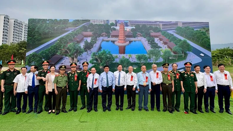 Lễ động thổ Đền thờ liệt sĩ tỉnh Hòa Bình ảnh 1