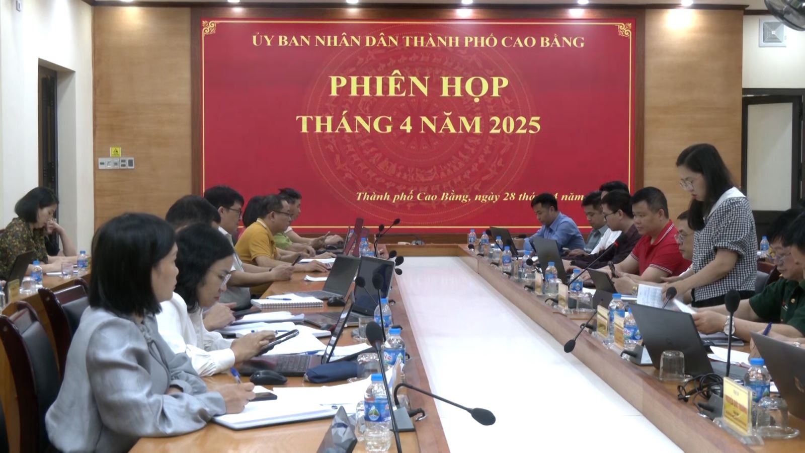 UBND thành phố Cao Bằng triển khai nhiệm vụ tháng 5/2025