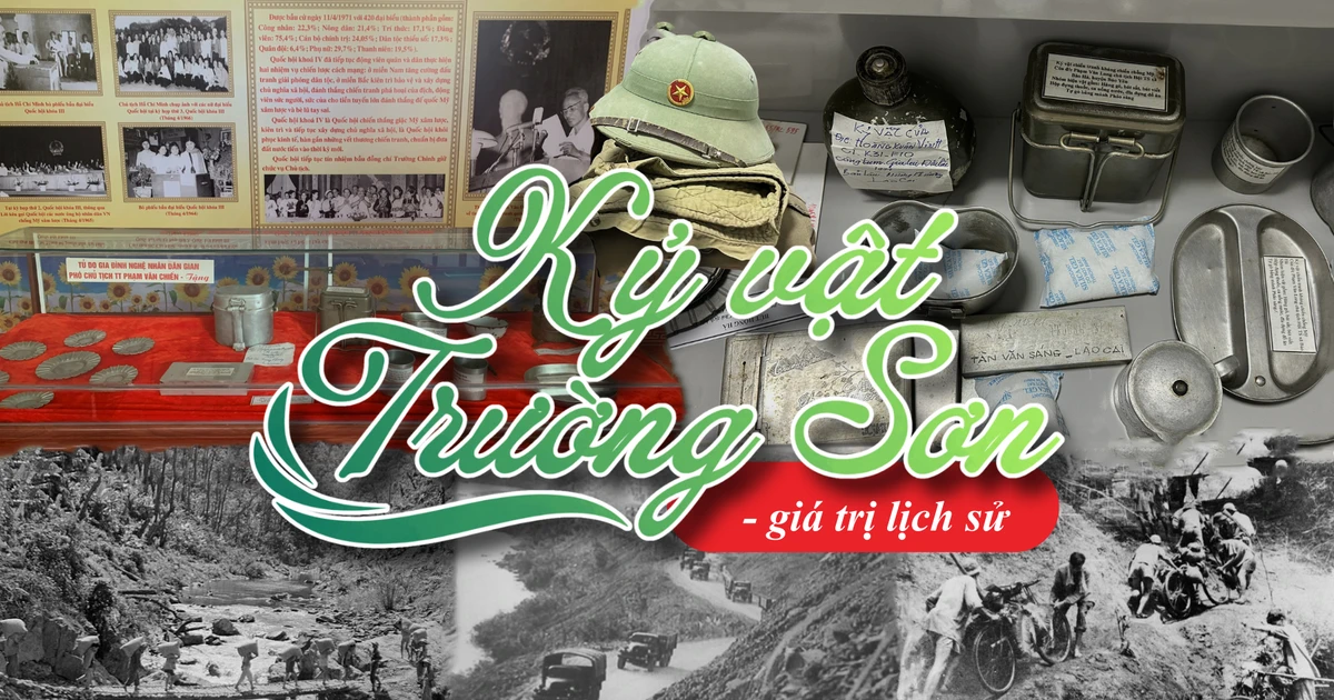 Kỷ vật Trường Sơn - giá trị lịch sử