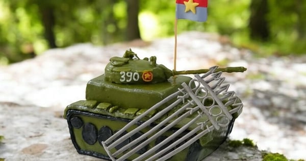 Những chiếc bánh 'yêu nước' khiến cộng đồng phấn khích chào mừng 30/4