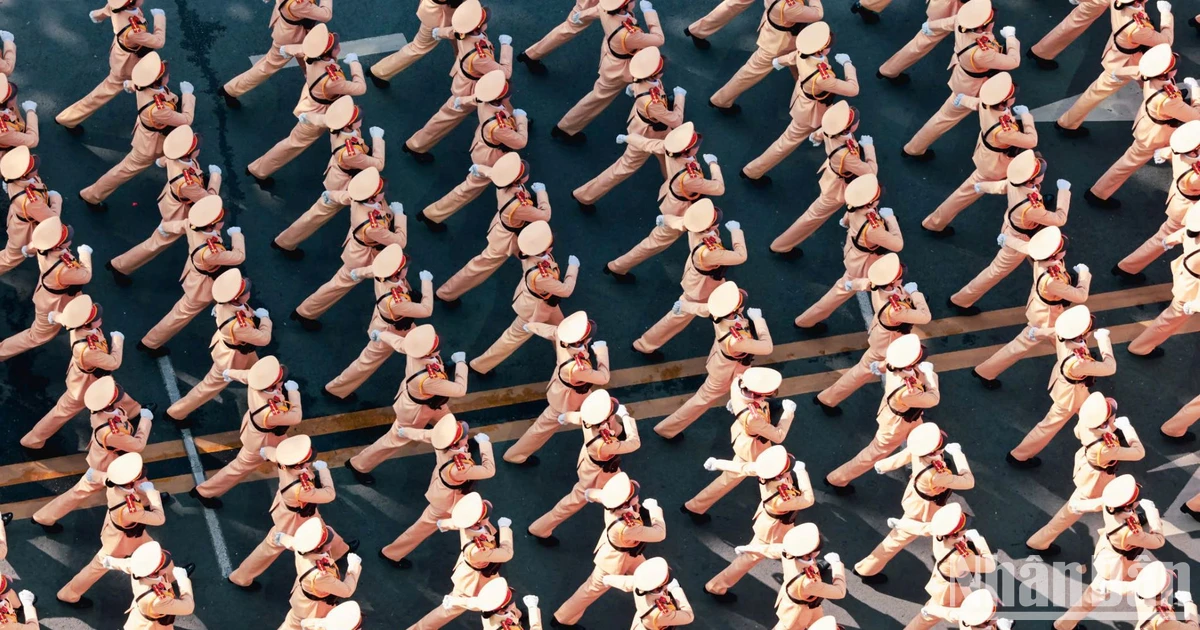 [Photo] Régalez vos yeux avec des images de défilés et de groupes de marche vus d'en haut