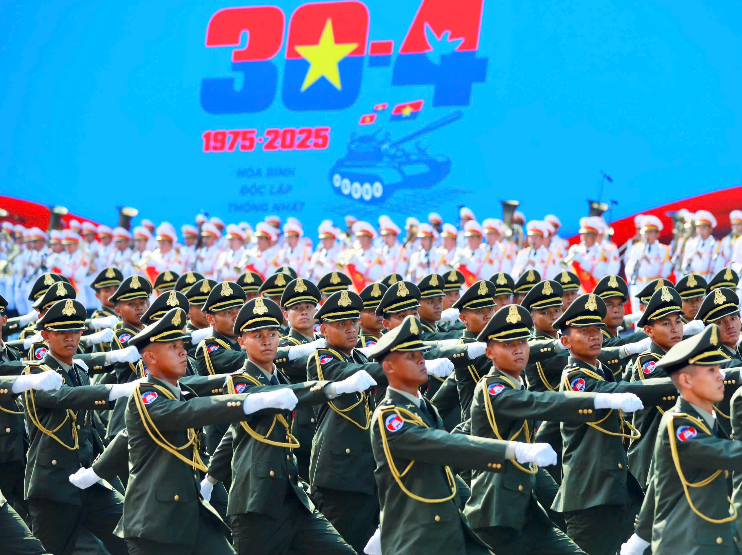 Toàn cảnh buổi tổng duyệt diễu binh, diễu hành ngày 27.4 ở TP.HCM- Ảnh 31.