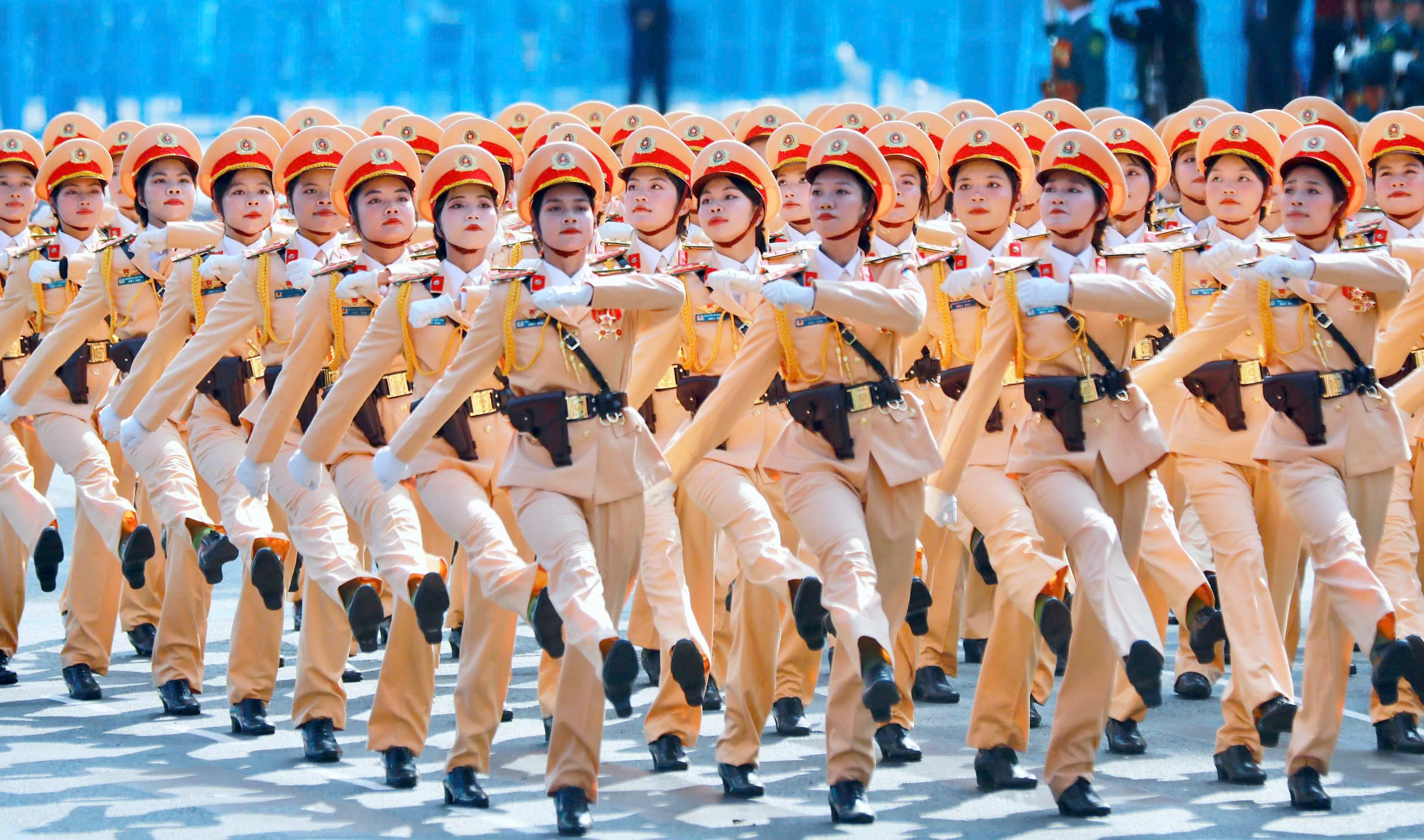 Toàn cảnh buổi tổng duyệt diễu binh, diễu hành ngày 27.4 ở TP.HCM- Ảnh 36.