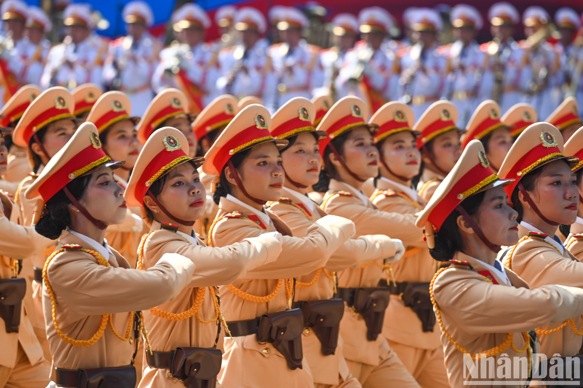 [Ảnh] Toàn cảnh lễ diễu binh, diễu hành kỷ niệm 50 năm Giải phóng miền nam, thống nhất đất nước ảnh 36
