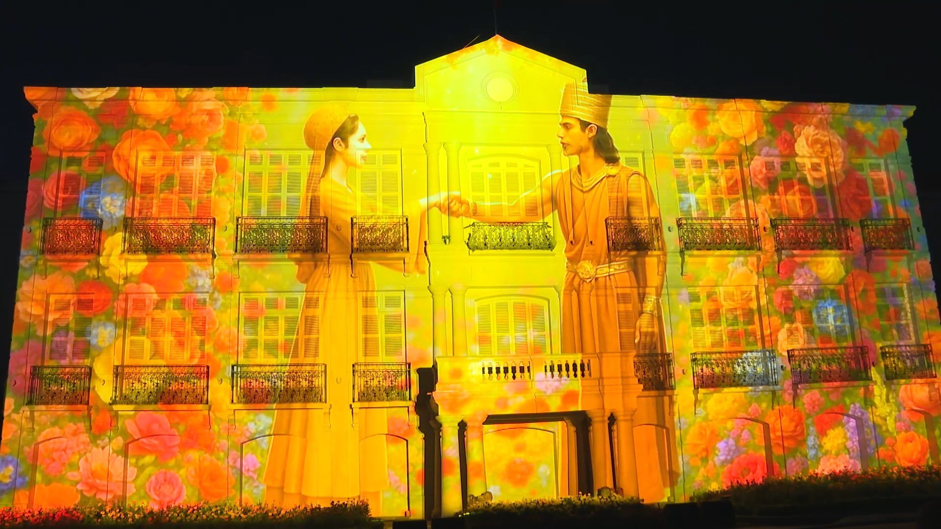 ចំណាប់អារម្មណ៍នៃភាពយន្ត 3D Mapping "រឿង Da Nang"