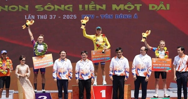 Course cycliste nationale pour la Coupe de télévision de Ho Chi Minh-Ville 2025 : Mikhail Fokin remporte le maillot jaune au classement général