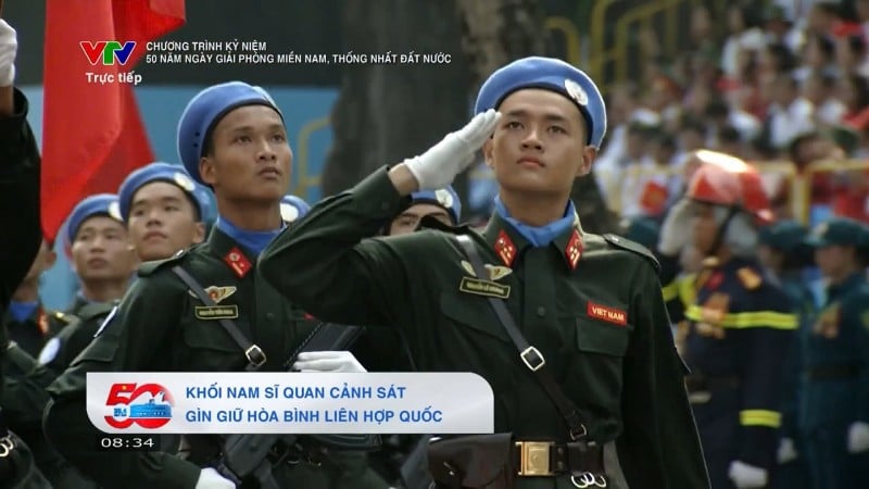 [Ảnh] Lễ diễu binh, diễu hành kỷ niệm 50 năm thống nhất đất nước