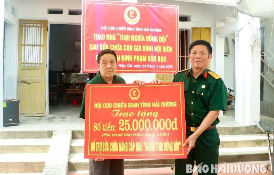 Mỗi ngôi nhà sửa chữa được hỗ trợ 25 triệu đồng