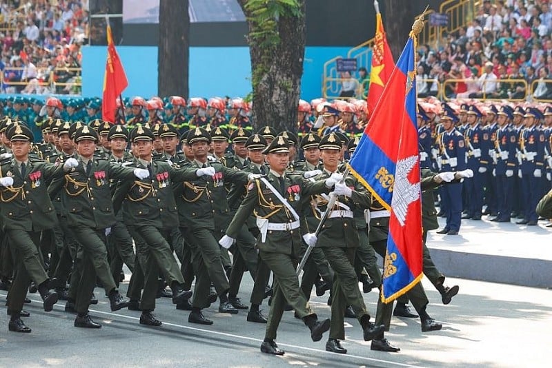 [Ảnh] Diễu binh, diễu hành kỷ niệm 50 năm thống nhất đất nước
