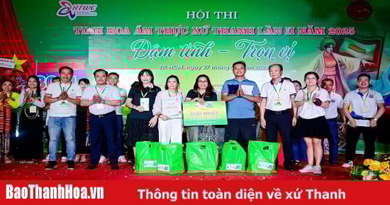 Đội TP Thanh Hóa trở thành quán quân Hội thi Tinh hoa ẩm thực xứ Thanh