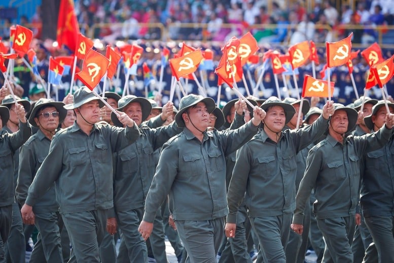 Khối cựu Thanh niên xung phong giải phóng - Ảnh: VGP/Nhật Bắc