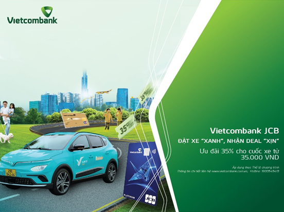 Ưu đãi đậm chất cùng thẻ Vietcombank JCB