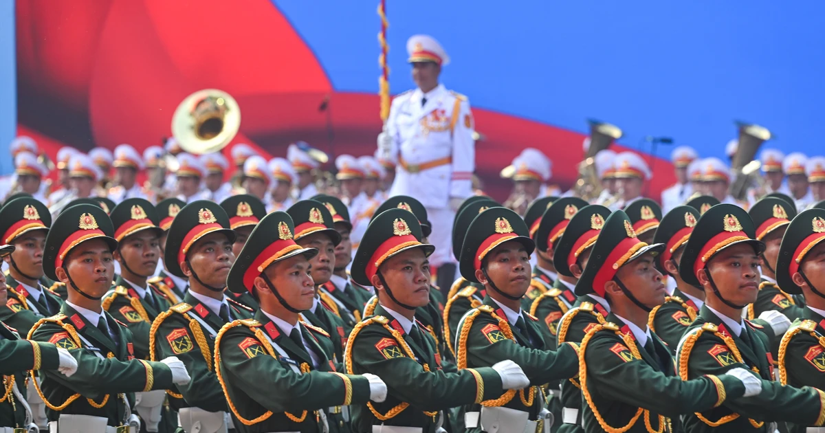 [Ảnh] Toàn cảnh lễ diễu binh, diễu hành kỷ niệm 50 năm Giải phóng miền nam, thống nhất đất nước