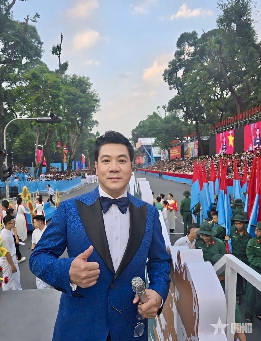 NSND Quốc Hưng tự hào khi được tham gia và biểu diễn trong ngày lễ trọng đại của đất nước.