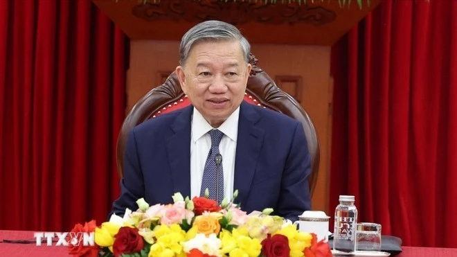 General Secretary To Lam had a phone call with the President of the European Council.