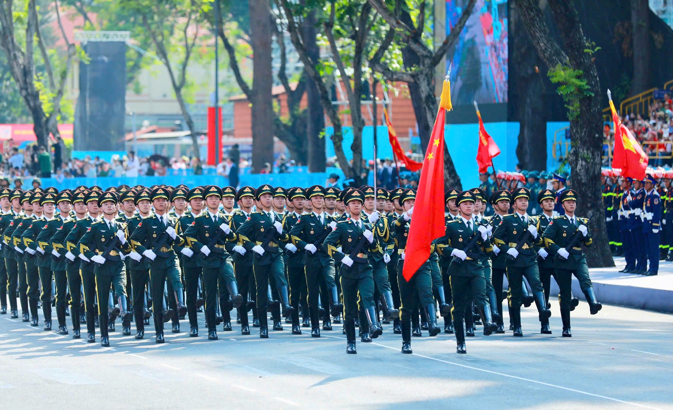 Toàn cảnh buổi tổng duyệt diễu binh, diễu hành ngày 27.4 ở TP.HCM- Ảnh 27.