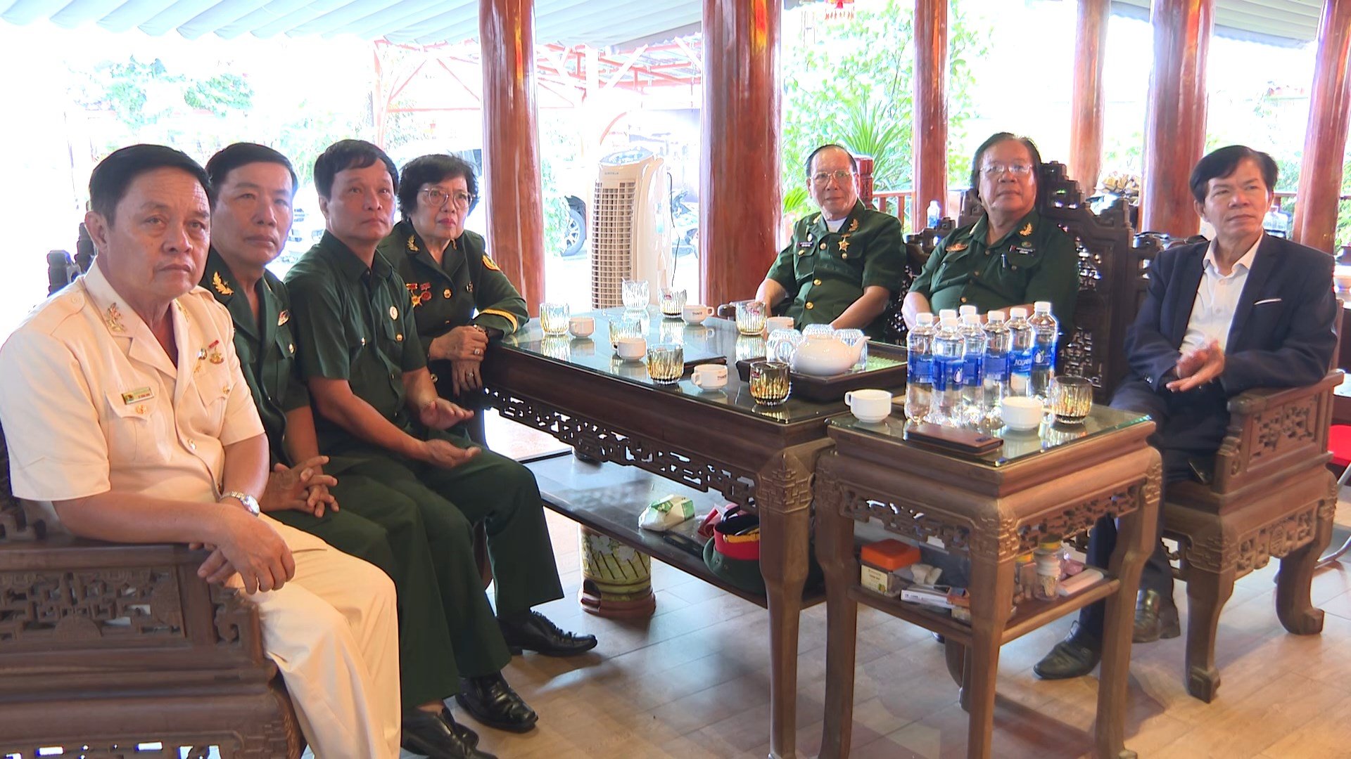 Cựu chiến binh Đà Nẵng xúc động trong hào khí đại lễ 30/4