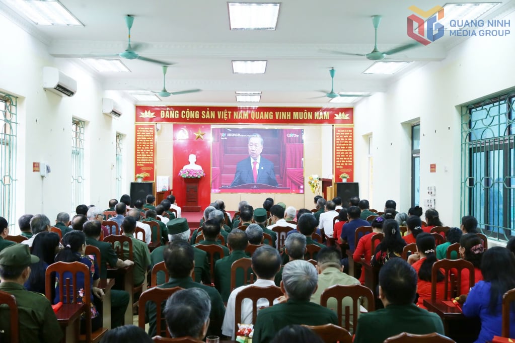 Nhân dân dân tự hào, xúc động nghe bài diễn văn của Tổng Bí thư Tô Lâm về hành trình thống nhất, bảo vệ và phát triển đất nước.