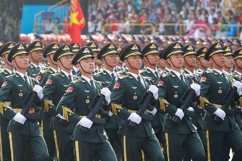 [Ảnh] Diễu binh, diễu hành kỷ niệm 50 năm thống nhất đất nước