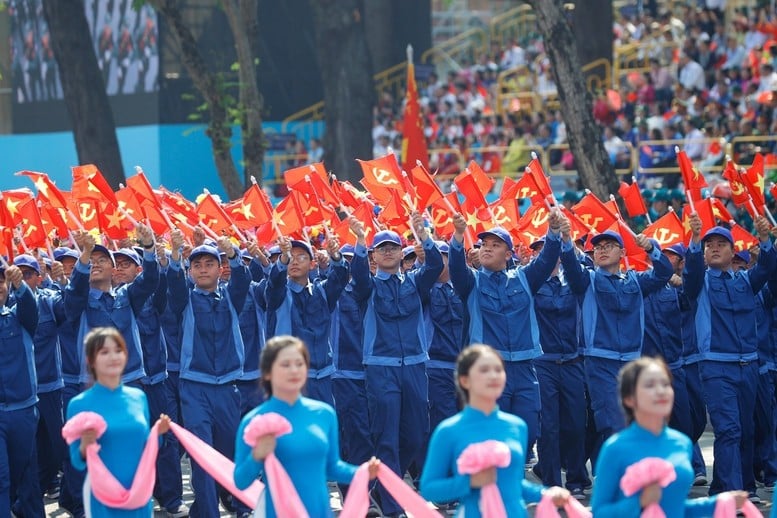 Khối Công nhân - Ảnh: VGP/Nhật Bắc