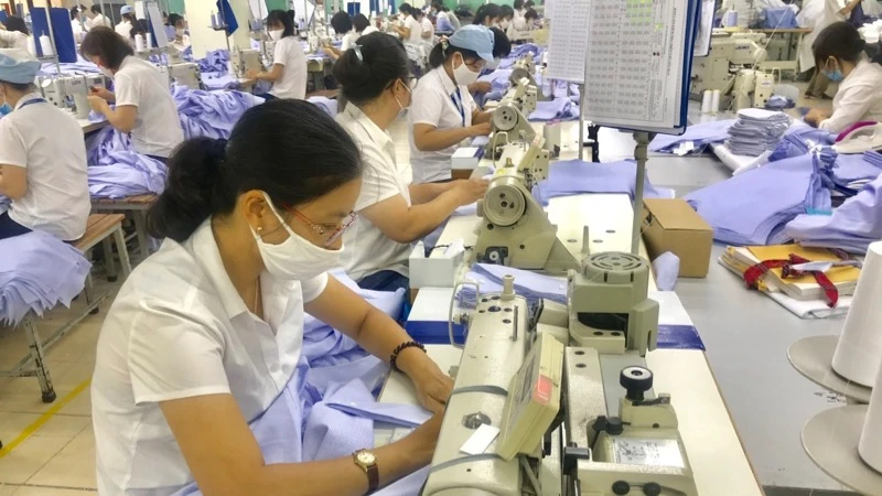 The Ministry of Industry and Trade is also preparing plans to maintain export growth momentum. (Photo: KIM DUNG)