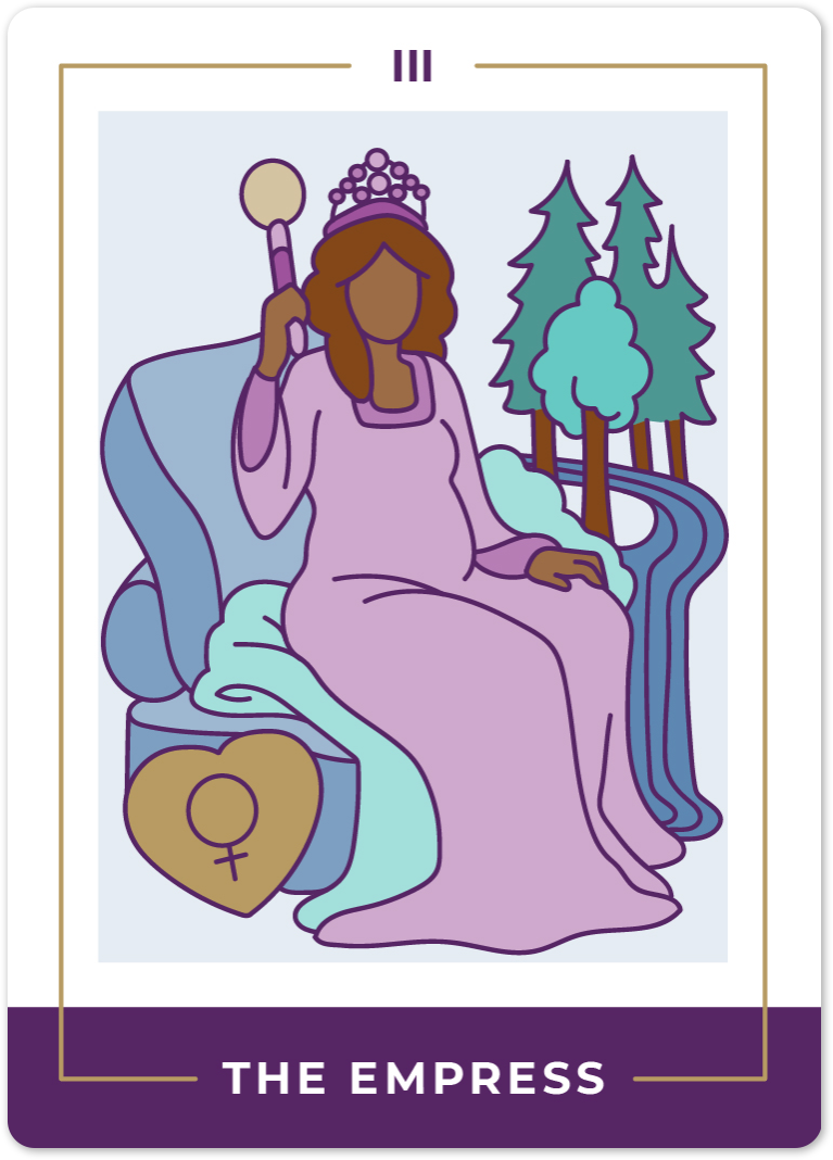 អត្ថន័យនៃកាត Empress Tarot | Biddy Tarot