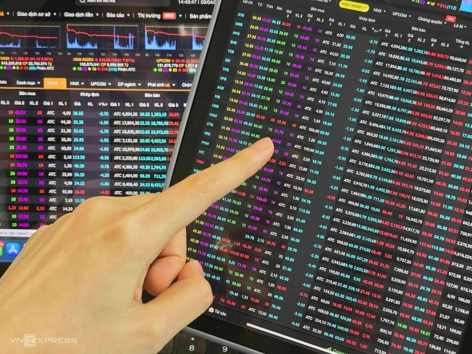 Investors are watching the stock market session on April 3. Photo: Tat Dat