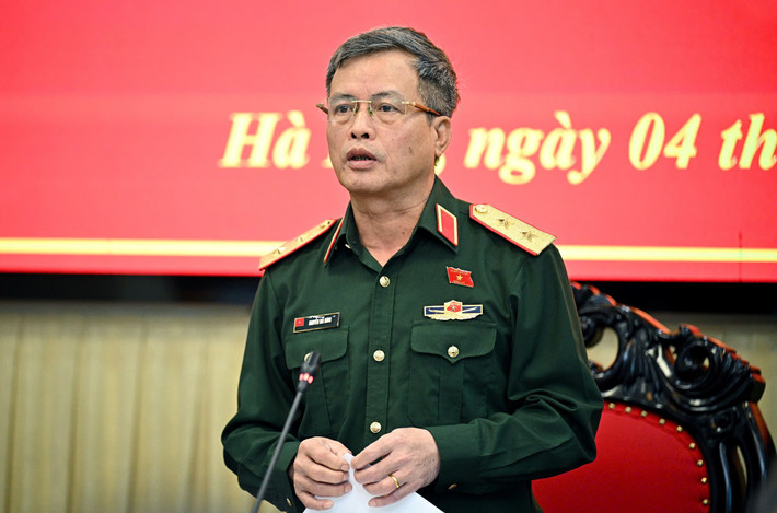 Phó Chủ nhiệm Ủy ban Quốc phòng, An ninh và Đối ngoại Nguyễn Hải Hưng phát biểu
