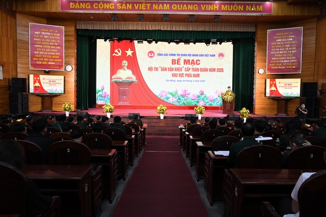 Bế mạc Hội thi Dân vận khéo toàn quân khu vực phía Nam- Ảnh 1.