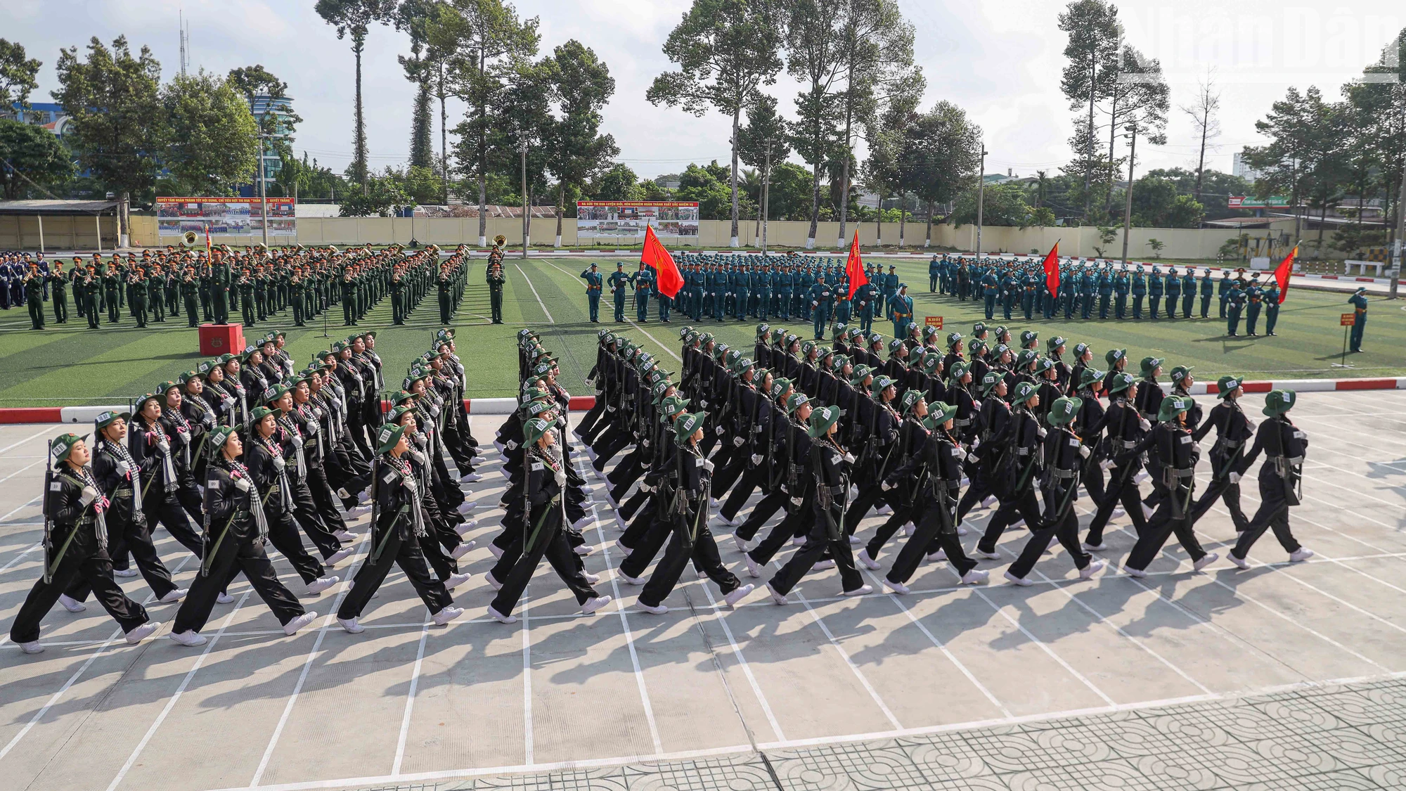 [Photo] Parade rehearsal on the training ground to celebrate April 30 in Ho Chi Minh City photo 13