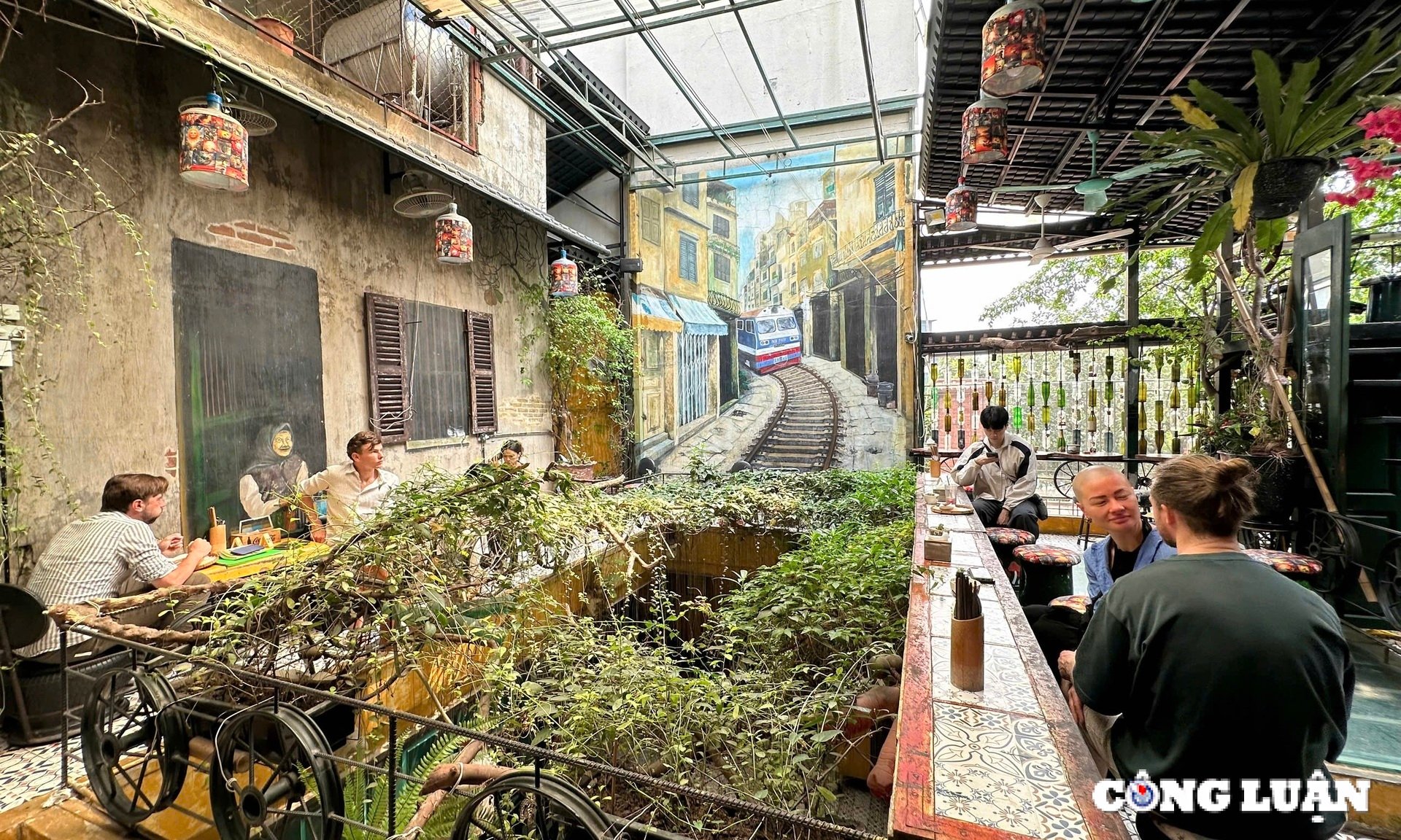 Espace unique de café à Hanoi, photo 5