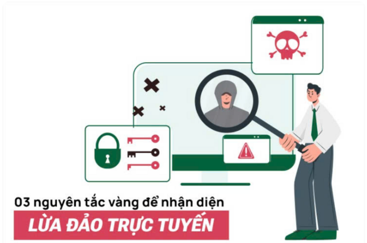 Vietcombank «раскрывает» 3 золотых правила выявления онлайн-мошенничества - 1