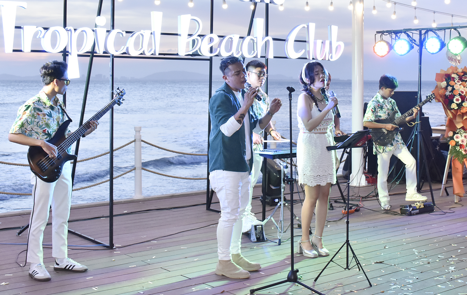 Long Hai Beach Music Playground on weekends of Palace Long Hai Resort.