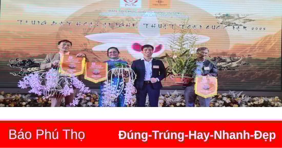 Trao giải hoa lan nghệ thuật toàn quốc lần thứ II