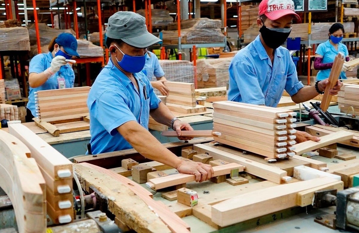 Ngành gỗ nằm trong nhóm chịu ảnh hưởng nhiều nhất của thuế đối ứng. Ảnh: Viforest.