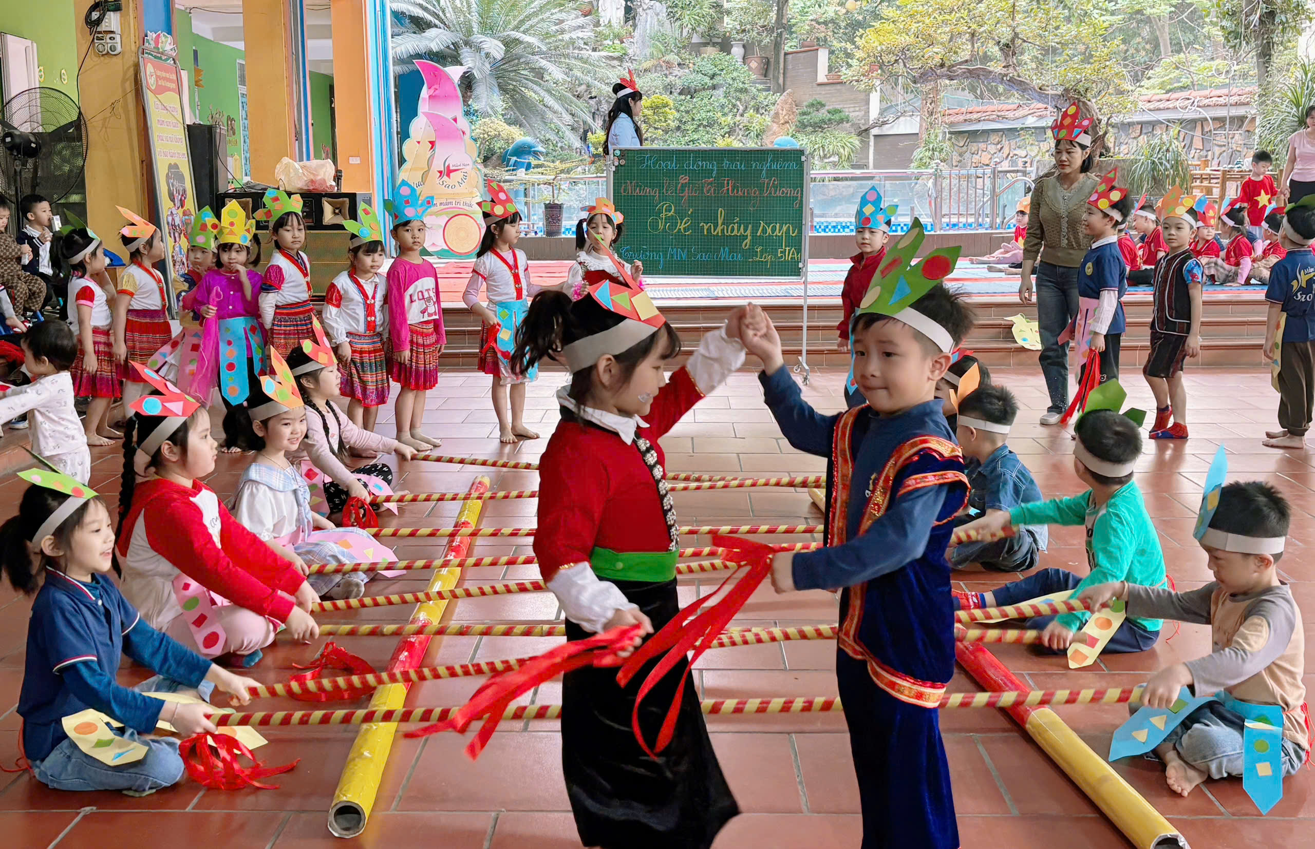 សកម្មភាពដ៏មានអត្ថន័យជាច្រើនសម្រាប់កុមារក្នុងថ្ងៃគម្រប់ខួបមរណភាពរបស់ស្តេច Hung