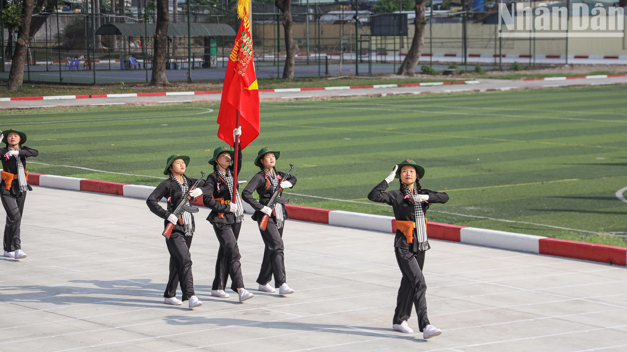 [Photo] Parade rehearsal on the training ground to prepare for the April 30th celebration in Ho Chi Minh City photo 7
