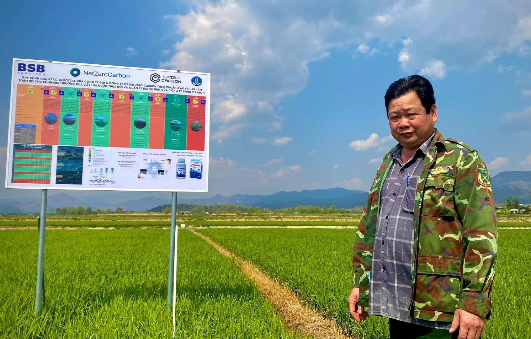 Ông Lò Văn Bun, cán bộ khuyến nông xã Thanh Xương, huyện Điện Biên, tỉnh Điện Biên. Ảnh: Đức Bình.